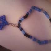 Blue Star Kandi Necklace